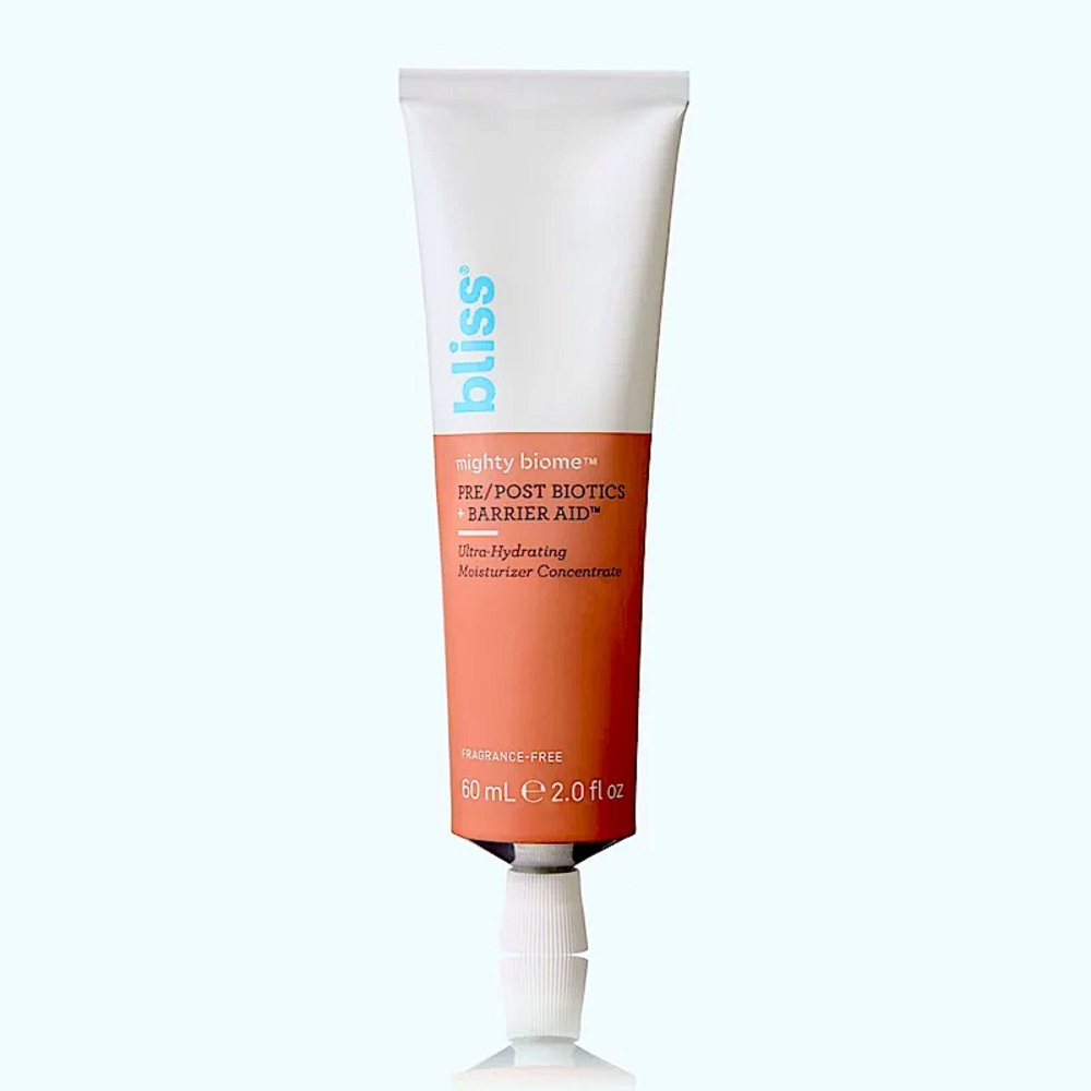 BLISS Mighty Biome Pre/Post Biotics + Barrier Aid Ultra-Hydrating Moisturizer